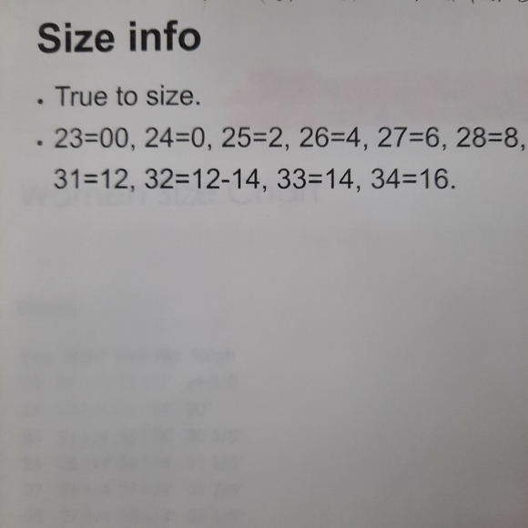 7 for all man kind midi denim skirt size 6 - Picture 6 of 6